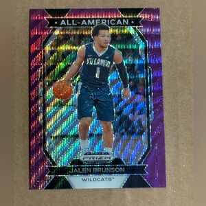 Jalen Brunson 2024 Panini Prizm New York Knicks NBA Basketball Card